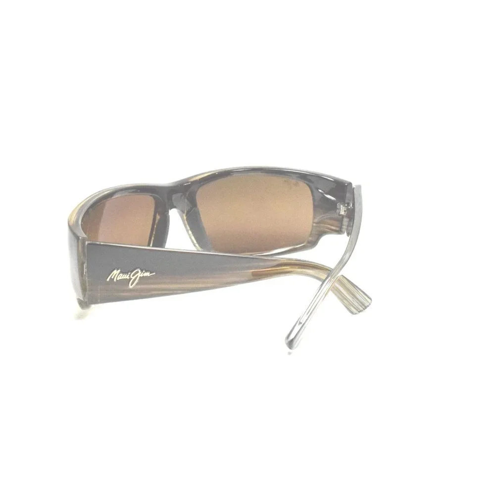 Maui Jim WORLD CUP MJ266-01 Chocolate Stripe Fade / HCL® Bronze Polarized